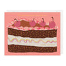 Seedlings - Slice of Cake - Birthday Card