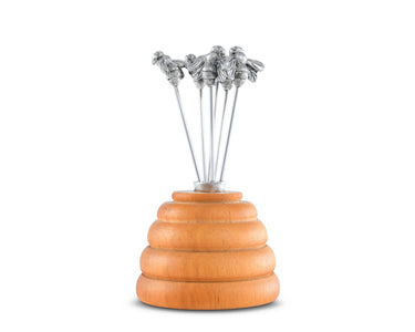 Vagabond House - Hive of Bees Cheese Pick Set