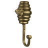 Brass bee hook and measurements