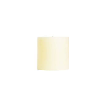 Shell White Unscented Pillar Candle Collection