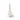 Arte Italica & Crown Linen Designs - Scavo Rose Petal Candle Holder  Shown with candle