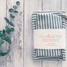 Bread Makers Set- Bowl Cover and Bread Bag | Ticking Stripes: Denim Blue
