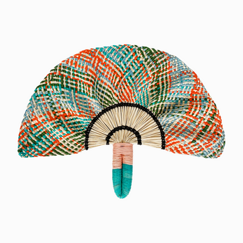 Toquilla Frilly Hand Fan