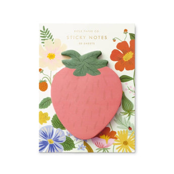 Rifle Paper Strawberry Sticky Note Pack