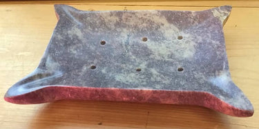 natural habitat - Stone  Soap dish with french corners large