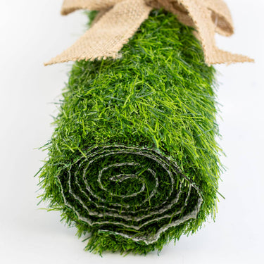 Faux Grass Table Runner