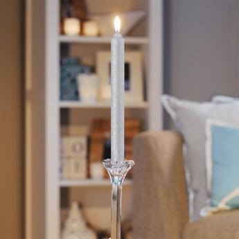 Root Arista Timberline 9" Candle in Platinum. Avaliable at Welcome Home Annapolis.