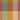 Patterned fabric swatch with a checkered design in various colors.