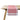 Red and white checkered table runner on a wooden table