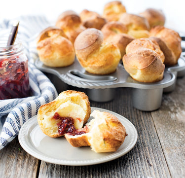Popovers baked in Nordic Ware’s Petite Popover Pan