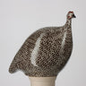 Guinea Fowl by Ceramiques de Lussan in Black Spotted White