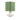 White table lamp with green shade
