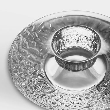 Details of Orrefors Clear Discus Votive Holder