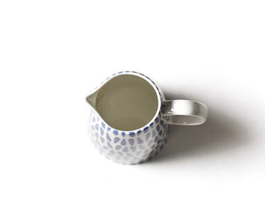 Iris Blue Drop Pedestal Pitcher