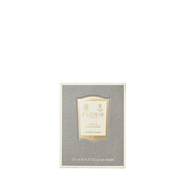 Packaging for Floris London - Oud & Cashmere Scented Candle 175g