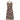 Artichoke apron features whole and halved artichokes against a plum colored background.