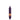 Grecian Collenette Taper Candle 7”| Aubergine
