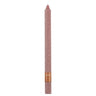 Dusty rose taper candle
