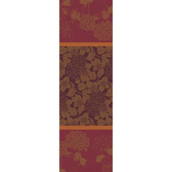 Garnier Thiebaut Hortensias Ruille table runner