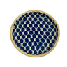 Terrafirma Dot Wine Coaster in Cobalt