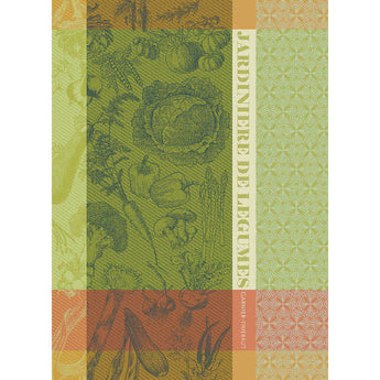 Jardiniere Vert Tea Towel