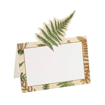 Caspari Elsie De Wolfe Fern Place Card Holders, Available at Welcome Home in Annapolis