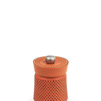 Peugeot Bali Cast Iron Pepper Grinder in Orange