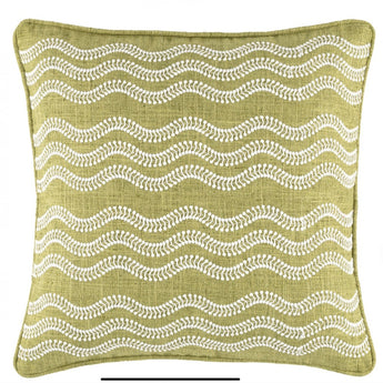 Green Scout Indoor/outdoor pillow by Annie Selke