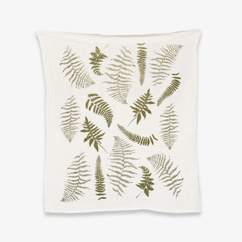 June & December Fronds Tea Towel