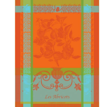 Les Abricots Orange Kitchen Towel