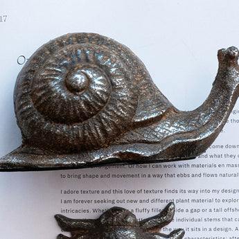 Cast Iron Snail