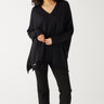 Black Catalina V Neck Sweater