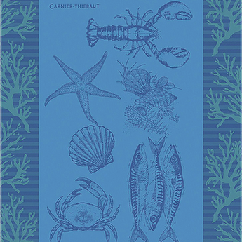 Garnier-Theibaut L'Ocean Cotton Tea Towel