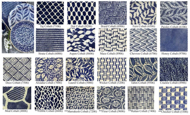 Aspen Cobalt Plate Collection