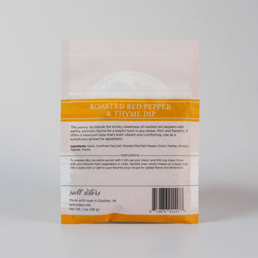 Roasted Red Pepper & Thyme Dip Mix