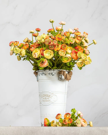 Artificial Yellow Ranunculus 22”