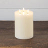 Ragon House 9” ivory three wick flameless LED candle