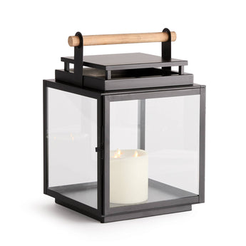 Napa Home & Garden - Adwin Outdoor Lantern, Large - Black