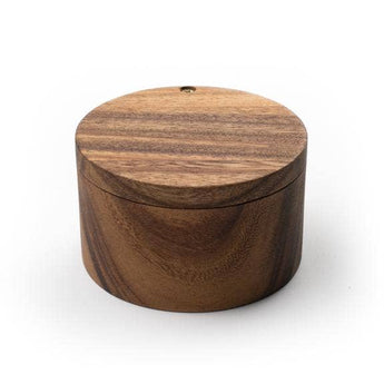 Acacia Wood Salt Cellar