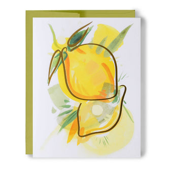 Pair of Lemons Greeting Card