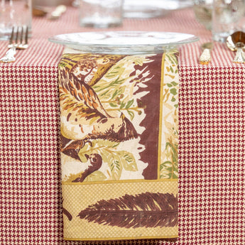 April Cornell - Pheasant Napkin Set of 4