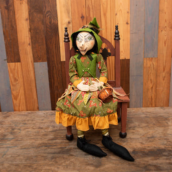 Gwinette Witch Gathered Traditions Art Doll