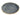 Terrafirma medium oval bowl in cobalt with herringbone pattern