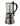 Stainless steel with glass top 4 cup stove top espresso maker with black handle