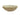 Terrafirma Gourd Dip Bowl in Ivory - Side Profile