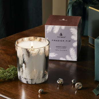 Frasier Fir Silver Statement Candle 13 oz.