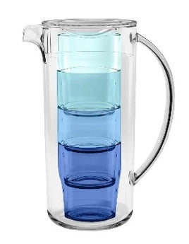 Acrylic Pitcher and Drinkware Set