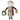Felt Santa with Wreath & Star