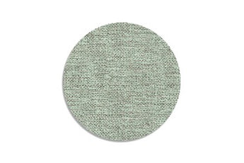 Blue & green round placemat