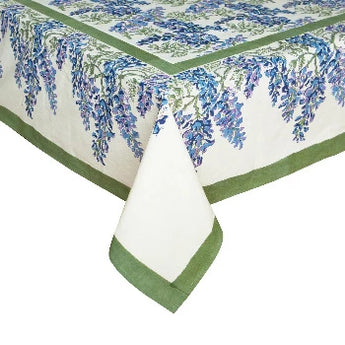 Couleur Nature - Wisteria Blue & Green Tablecloths